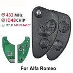 433MHz ID48 Chip for Alfa Romeo 147 156 166 GT (2/3 Button)