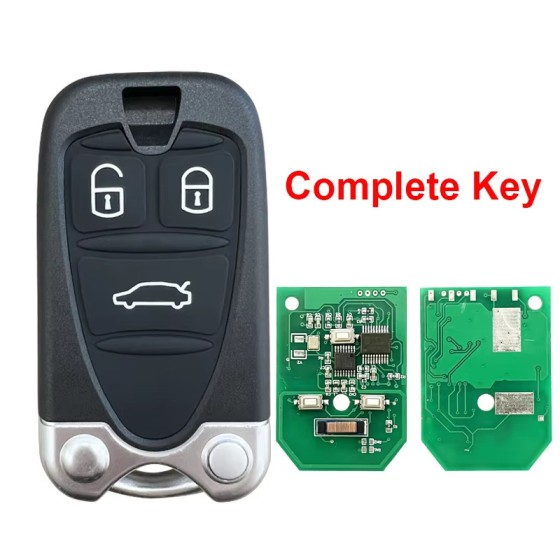 433MHz PCF7941 / ID46 Chip PN: 71740257 Remote Key Fob for Alfa Romeo