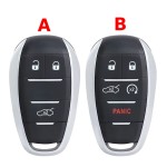Smart key shell 3/4+1 buttons