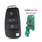 Audi remote 3 BT 433/315MHz ID48  8E0837220D/8E0837220Q/8E0837220K