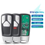 Audi 3/4 Button 315/433MHz