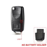 Audi 2/3/3+1 Buttons Remote Car Key Case Shell With/Without battery hold