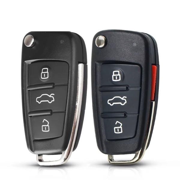 Audi 3/3+1 Buttons Car Key Shell (With logo)