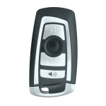 BMW 4+1 Buttons key shell black(With logo)