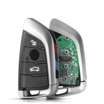 BMW Black 3 Buttons CAS4 CAS4+ FEM F System ID49 PCF7945 315/433/868Mhz(No logo/With logo)