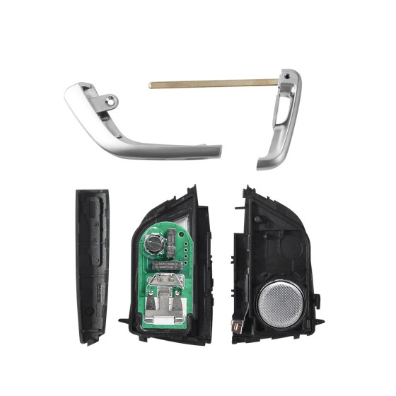 BMW White 4 Buttons CAS4 CAS4+ FEM F System ID49 PCF7945 315/433/868Mhz(No logo/With logo)