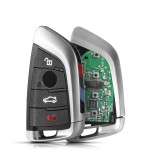 BMW Black 4 Buttons CAS4 CAS4+ FEM F System ID49 PCF7945 315/433/868Mhz(No logo/With logo)