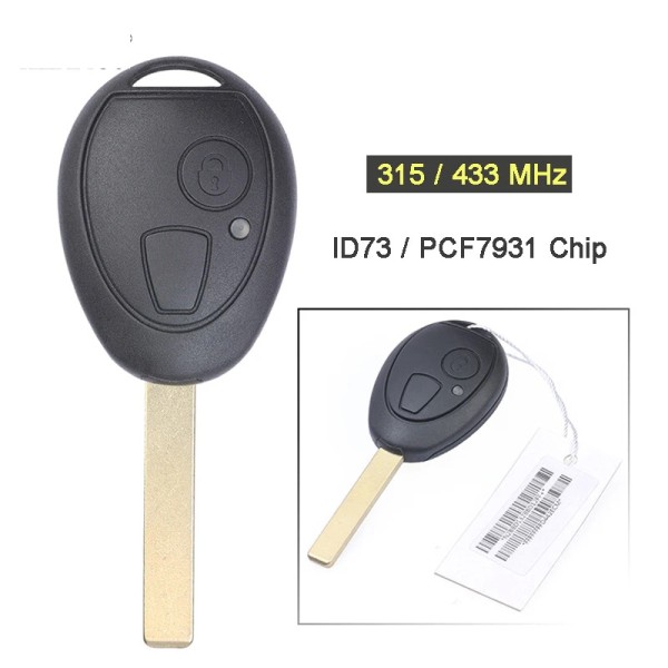 Bmw Mini Copper Land Rover 75 MG ZT 2002-2005 315/433MHz