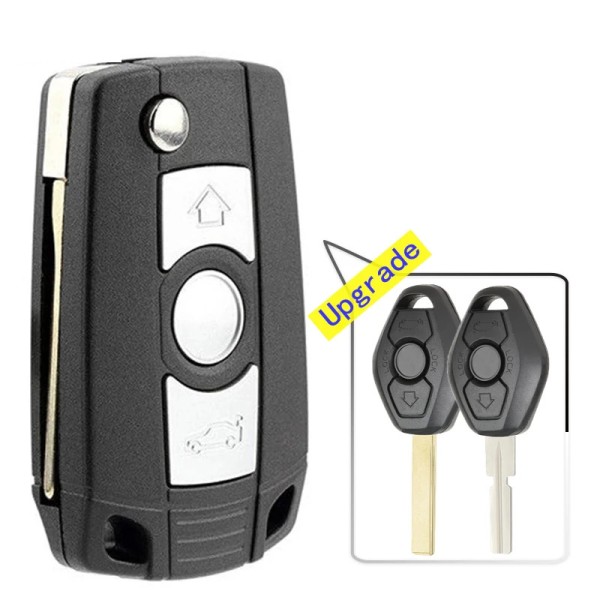 Modified Flip Car Key Shell Case HU58/HU92(With logo)