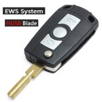 Modified Flip Car Key Shell Case HU58/HU92(With logo)