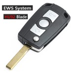 Modified Flip Car Key Shell Case HU58/HU92(With logo)