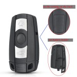 3 Button Remote Key Case no battery hold with word/no word(No logo/With logo)