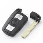 3 Button Remote Key Case with battery hold with word/no word(No logo/With logo)
