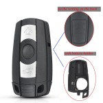 3 Button Remote Key Case with battery hold with word/no word(No logo/With logo)