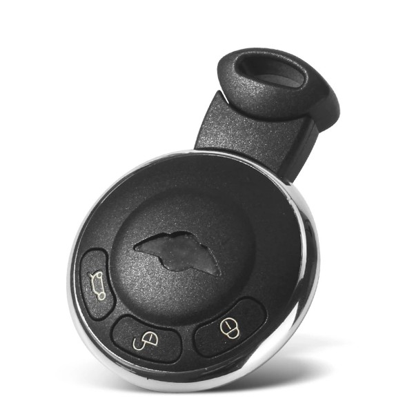BMW Mini 3-button smart remote key shell no/with battery hold (No logo/With logo)