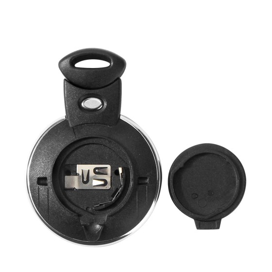 BMW Mini 3-button smart remote key shell no/with battery hold (No logo/With logo)