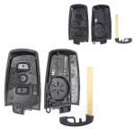 BMW 3/4 Buttons key shell (With logo)