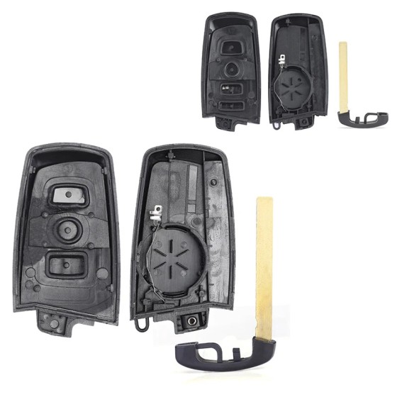 BMW 3/4 Buttons key shell (With logo)