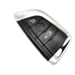 BMW 3 Buttons key shell sliver/black (No logo/With logo)
