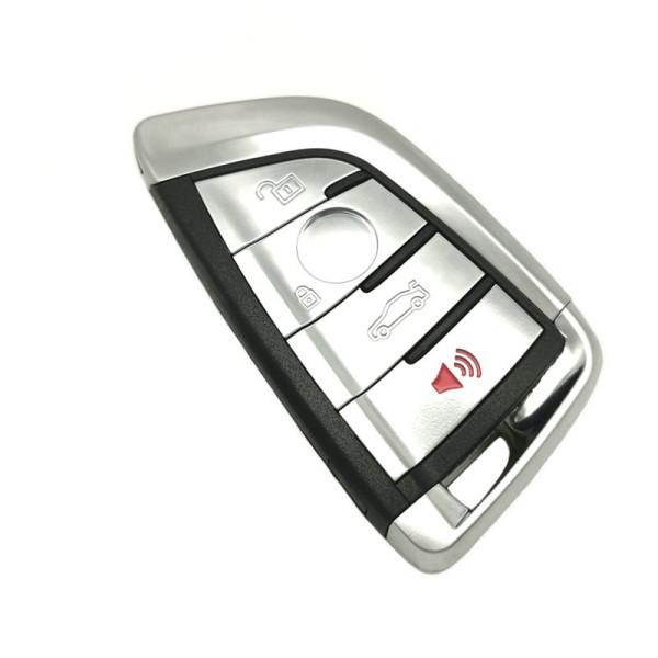 BMW 4 Buttons key shell sliver/black (No logo/With logo)