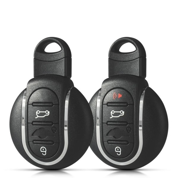 MINI Cooper 3/3+1 buttons key shell (No logo/With logo)