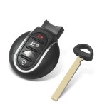 MINI Cooper 3/3+1 buttons key shell (No logo/With logo)