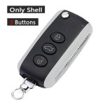 3/4 Buttons Smart Flip Remote Car Key Shell