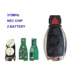 Benz 3/4Buttons NEC BGA BE 433mhz 2 battery(KYDZ) (No logo/With logo)