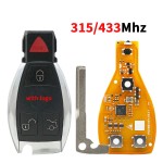 VVDI BE Key Pro For Mercedes  315MHz/433MHz 3/ 4 Buttons(No logo/With logo)