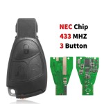 Benz 433Mhz 2/3 Buttons NEC Remote Key