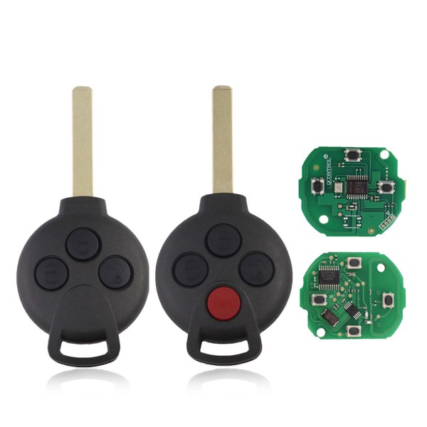 Benz 3/3+1 Button 433/315Mhz Car Remote Key