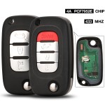 3/4 Button 433MHz With 4A Chip PCF7941M