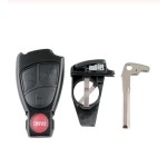 Benz 2/3/3+1 Buttons Car Key with battery hold(No logo/With logo )