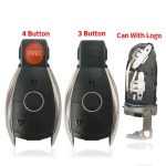 Benz 2/3/3+1 Buttons Smart Remote Key Shell(With logo)