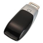 Benz 3 Buttons Smart Remote Key Shell(black/white )(With logo)