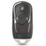 Buick 3+1 Buttons smart key shell (No logo/With logo)
