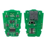 2+1/3+1 Buttons Cadillac Remote Smart Car Key ID46 PCF7937E HYQ2AB 433Mhz(No logo/With logo)