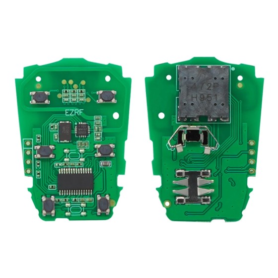 2+1/3+1 Buttons Cadillac Remote Smart Car Key ID46 PCF7937E HYQ2AB 433Mhz(No logo/With logo)