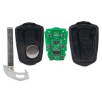 2+1/3+1 Buttons Cadillac Remote Smart Car Key ID46 PCF7937E HYQ2AB 433Mhz(No logo/With logo)