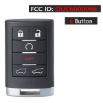 Cadillac 3+1/4+1/5+1 Buttons Smart key OUC6000066 315Mhz(No logo/With logo)
