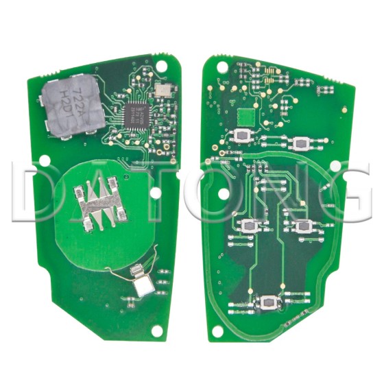 Cadillac 4+1/5+1 Buttons YG0G20TB1 ID49 433MHz Promixity Card (No logo/With logo)