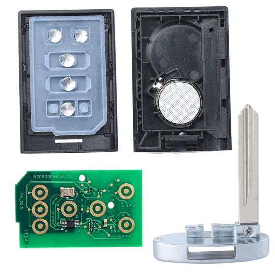 Cadillac 4+1 Button Keyless Smart Remote Key Fob 315MHz M3N5WY7777(No logo/With logo)