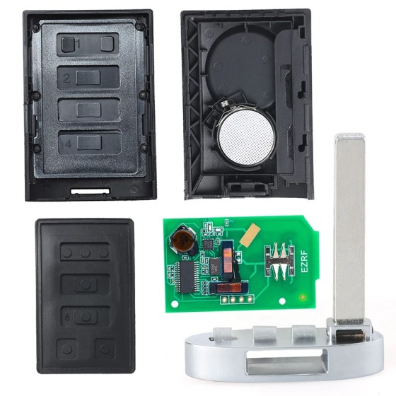 Cadillac SRX  Keyless 5 Button Remote Key Fob 315/433MHz NBG009768T(No logo/With logo)