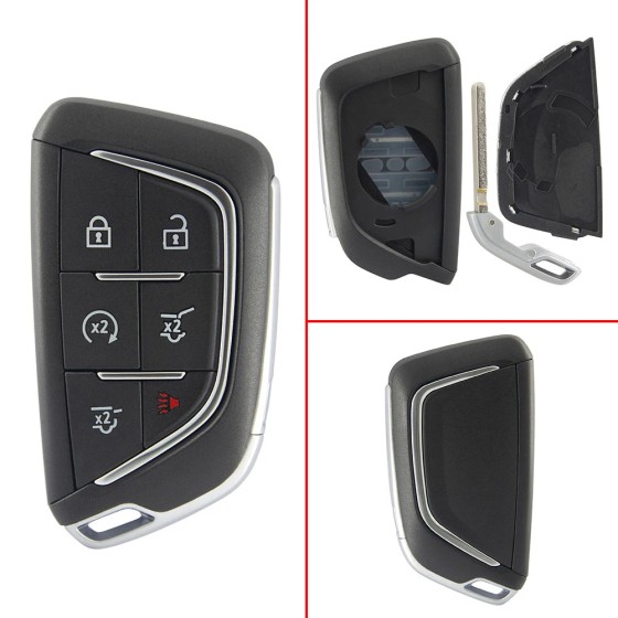 2+1/3+1/4+1/5+1 Buttons Smart Car Key Shell Remote Control Case Fob FCC YG0G20TB1(No logo/With logo)