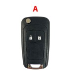Che 2 Buttons 433MHz ID46 Chip (No logo/Chevrolet logo/Buick logo/Opel logo)