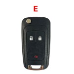 Che 2+1 Buttons 315MHz ID46 Chip (No logo/Chevrolet logo/Buick logo)