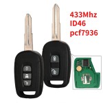 Chevrolet 2/3 Buttons Captiva 433MHz ID46 Chip