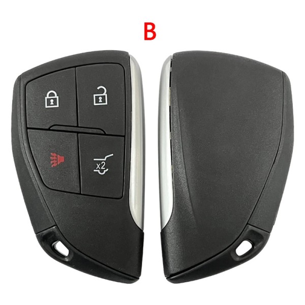 Chevrolet 3+1 Buttons(SUV) Smart key 433MHz ID49 Chip Fob FCC ID: YG0G21TB(No logo/Chevrolet logo/GMC logo/Buick logo)