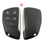 Chevrolet 4+1 Buttons(MVP) Smart key 433MHz ID49 Chip Fob FCC ID: YG0G21TB(No logo/Chevrolet logo/GMC logo/Buick logo)