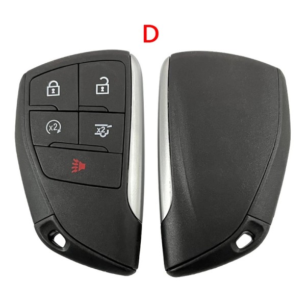 Chevrolet 4+1 Buttons(MVP) Smart key 433MHz ID49 Chip Fob FCC ID: YG0G21TB(No logo/Chevrolet logo/GMC logo/Buick logo)